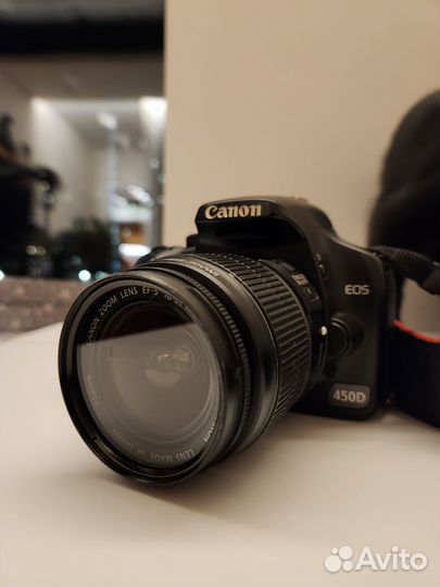 Зеркальный фотоаппарат Canon 450D + Canon EFS18-55