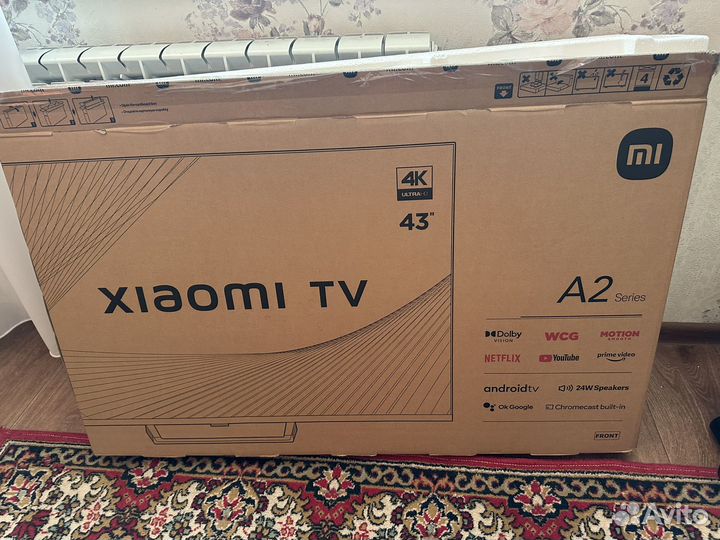 Телевизор xiaomi mi tv a2 43 4k