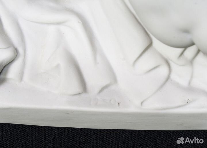 Композиция Амур и Психея, фарфор, бисквит, Шайбе-А