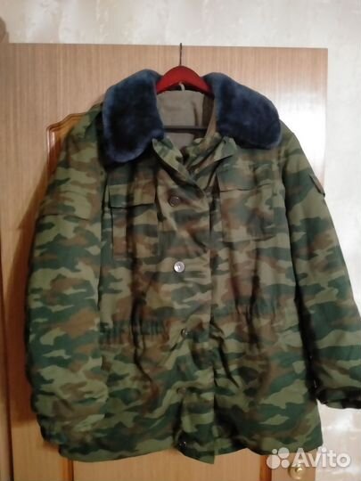 Зимний Бушлат флора Мин. обороны
