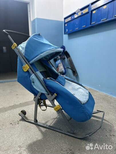 Коляска санки