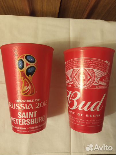 Стаканы пластиковые fifa