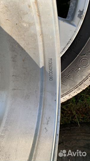 Литые диски r16 на toyota corolla, Camry бу