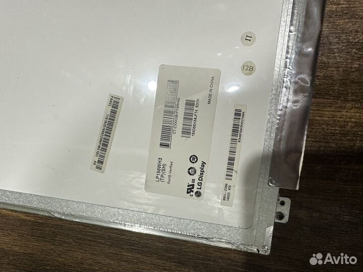 Матрица 15.6 slim 40 pin lvds lp156wh3(tp)(sh)