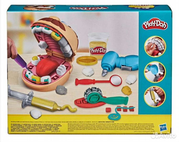 Play doh мистер зубастик
