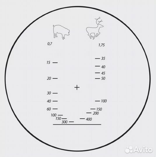 Бинокль Sturman 10x50 с сеткой зелёный