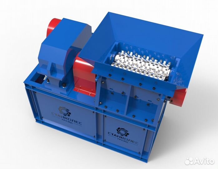 Двухвальный шредер дшв-мини 500, базовый