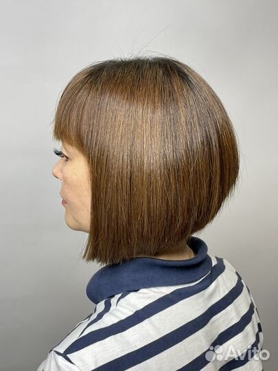 Модель на стрижку каре