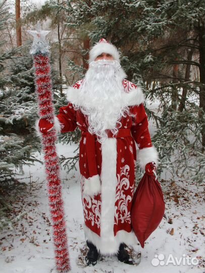 Костюмы Деда Мороза и снегурочки, прокат
