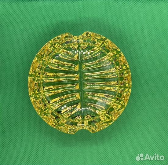 Пепельница цветное стекло СССР