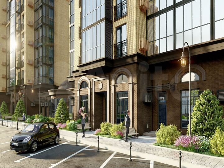 3-к. квартира, 91,4 м², 7/9 эт.