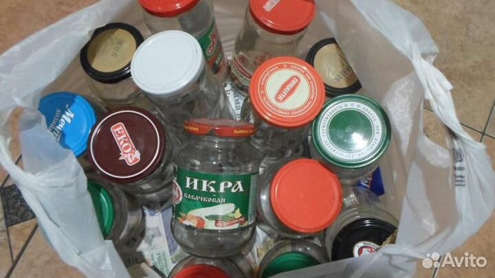 Банки от 0,1 до 1,5л. винт.,закат