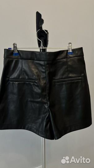 Шорты женские кожанные maag