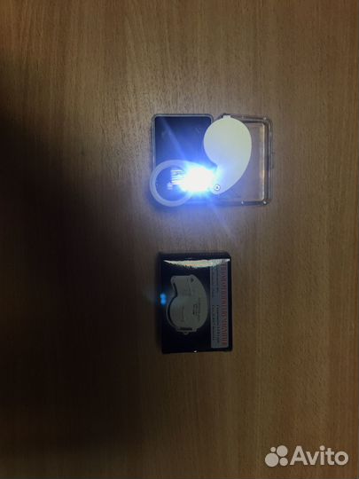 Ювелирная лупа с подсветкой