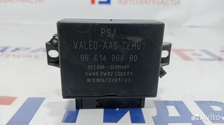 Блок управления парктроником Citroen C4 9661496880