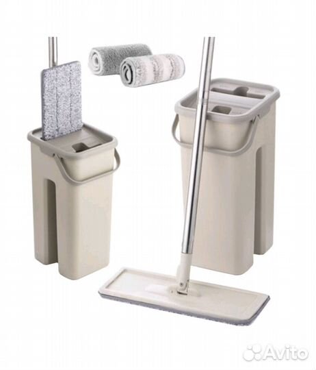 Швабра с ведром и отжимом