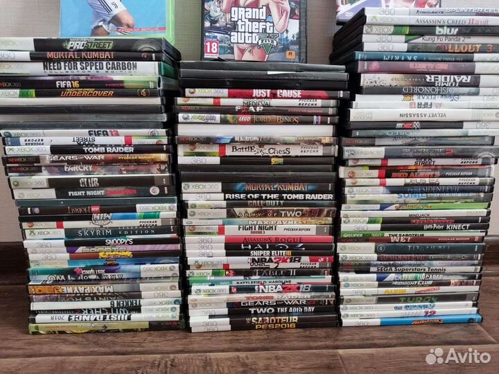 Диски на xbox 360