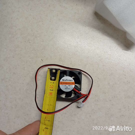 Вентилятор для охлаждения зарядки электросамоката