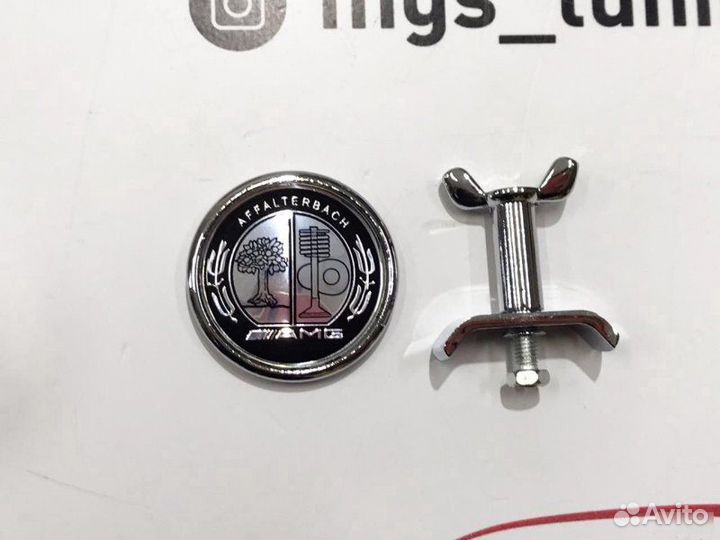Заглушка в капот Affalterbach AMG старого образца