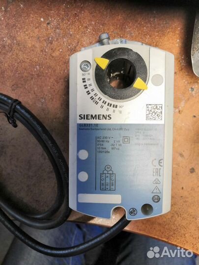 Привод воздушной заслонки GLB331. 1Е