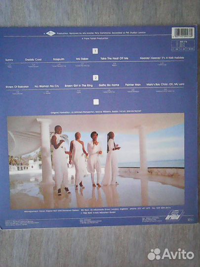 Фирменный винил. Boney M