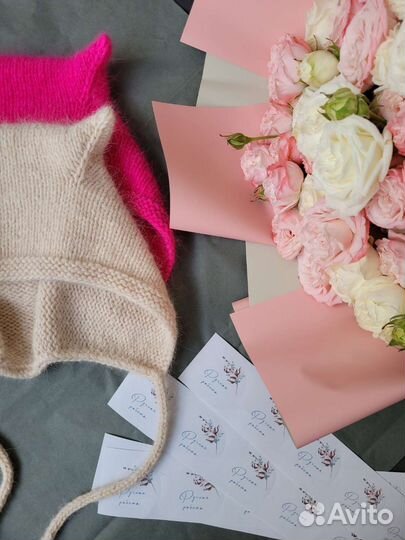 Шапка чепчик женский с ушками коточепчик