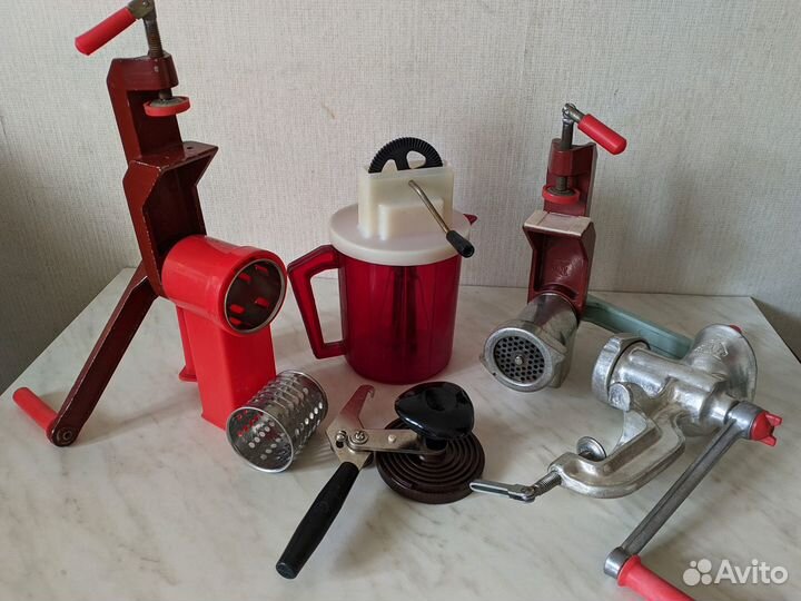 Мясорубки, овощерезка, сбивалка, закрутка СССР