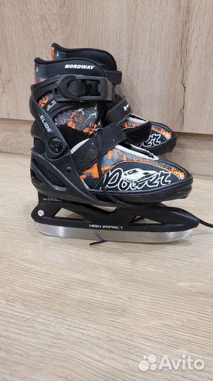Коньки детские раздвижные 26-30 размер