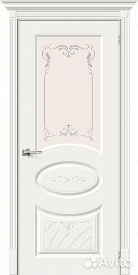 Межкомнатная дверь Bravo 013-0290 Скинни-21 Аrt Wh