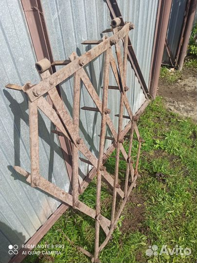 Тяжелая зубовая борона СССР