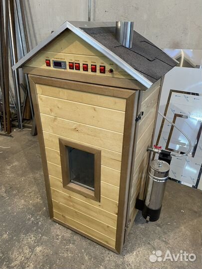 Коптильня холодного и горячего копчения