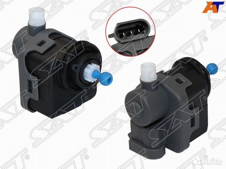 Моторчик фары nissan qashqai /dualis 06-14 /tiida