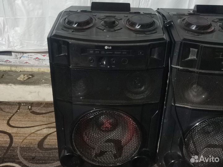 Музыкальный центр lg с караоке