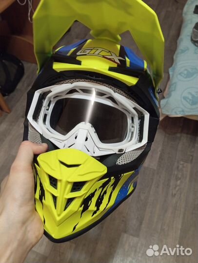 Мотошлем кроссовый GTX