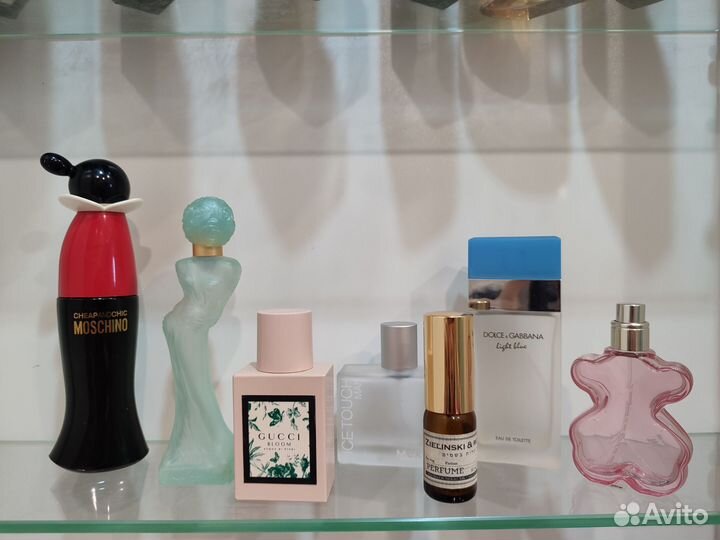 Пустые флаконы от духов
