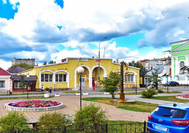 Торговое здание, 726кв.м