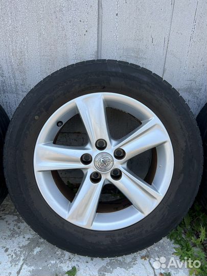 Колеса Toyota лето 215/60/16 б/п по РФ 5х114,3