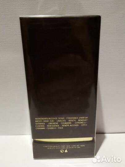 Парфюмерная вода Tom Ford - Tobacco Vanille