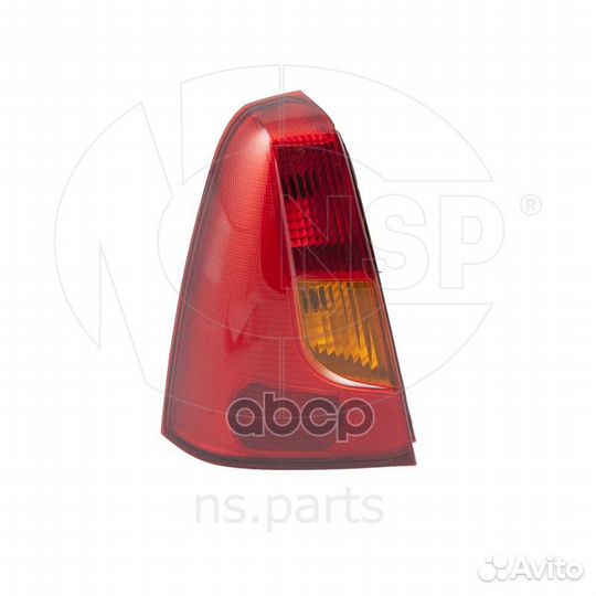 Фонарь задний левый renault logan NSP0760015467