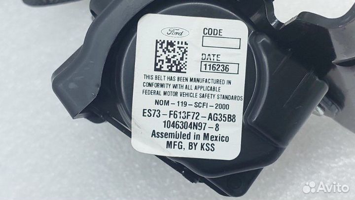 Б/У Б/У Ремень безопасности Состояние отличное