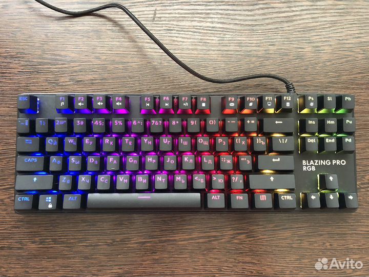 Игровая клавиатура Dexp Blazing PRO RGB