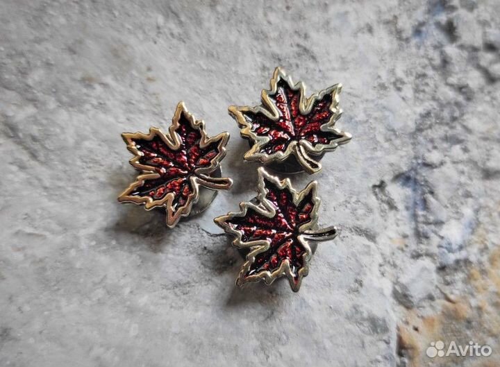 Брелок Темляк Бусина Клен Кленовый Лист Канадский