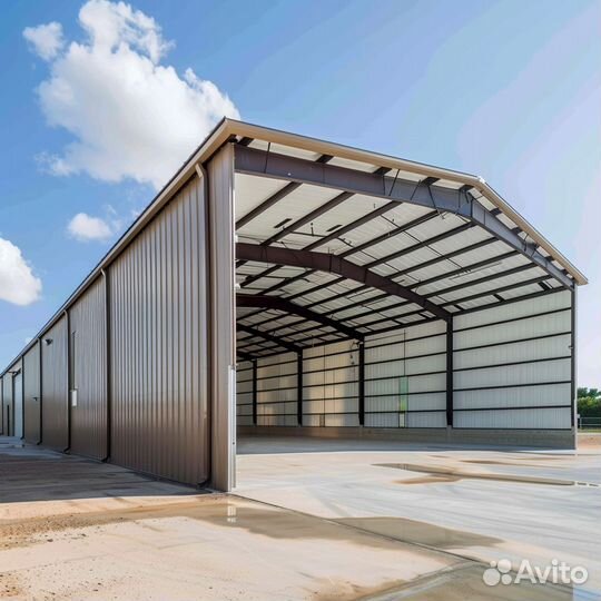 Ангары для сельского хозяйства Создаем металлокаркасные здания от 2000 квадратов