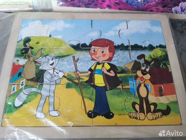 Деревянные пазлы