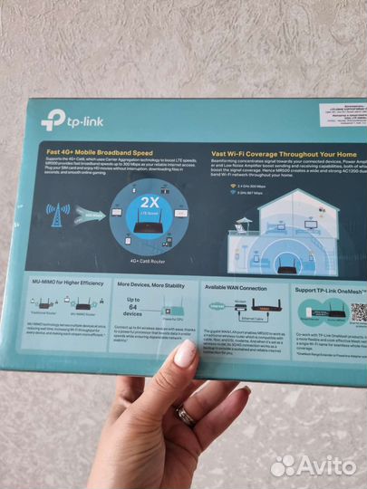 Роутер TP-Link Archer MR500 AC1200