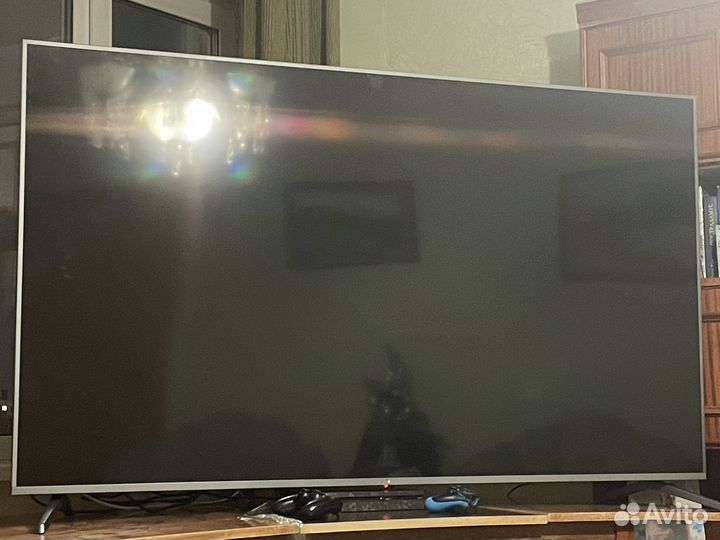 Телевизор 75 дюймов dexp
