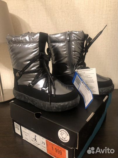 Зимние сапоги для девочки