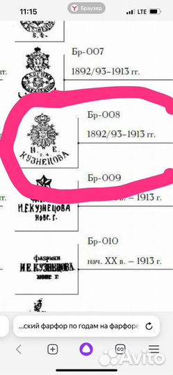 Тарелки кузнецова фарфор