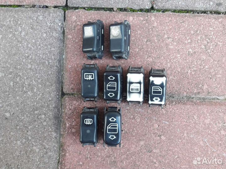 Кнопки Mercedes W140 W124 W220