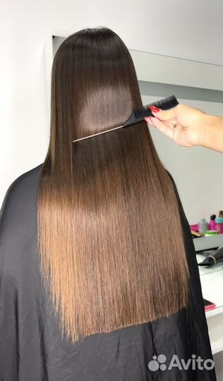 Кератиновое выпрямление, ботокс для волос